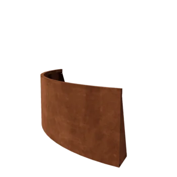 Corten acél támfal - Külső ív - 150 x 150 x 60 cm