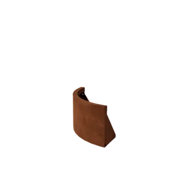 Corten acél támfal - Külső ív - 50 x 50 x 30 cm