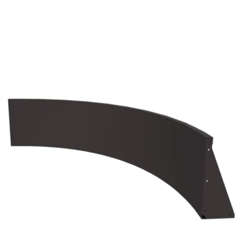 Acél támfal - Külső ív - 150 x 150 x 50 cm - Más RAL szín