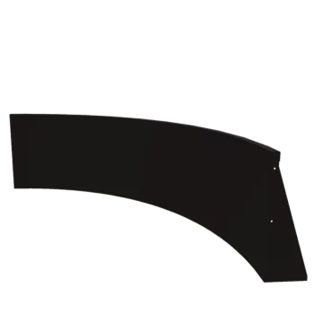 Acél támfal - Belső ív - 150 x 150 x 60 cm - RAL9005 matt (fekete)