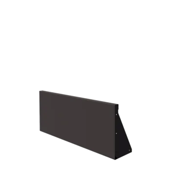 Acél támfal - Egyenes - 100 x 40 cm - Más RAL szín