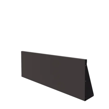 Acél támfal - Egyenes - 150 x 50 cm - RAL7016 matt (antracitszürke)