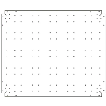 Horganyzott acél fenéklemez - 100 x 120 cm