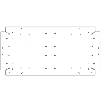 Horganyzott acél fenéklemez - 40 x 80 cm