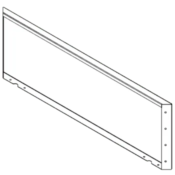 Corten acél virágláda - Panel - 40 x 120 cm