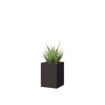 Acél virágláda - Négyzet - 30 x 30 x 40 cm - Más RAL szín - Fenéklemez nélkül