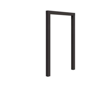 Acél pergola - Egyenes - 150 x 230 cm - Más RAL szín - Betontalp nélkül