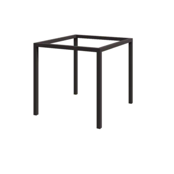Acél pergola - Négyzet - 274 x 250 x 230 cm - RAL7016 matt (antracitszürke) - Betontalp nélkül