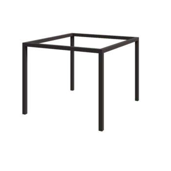 Acél pergola - Négyzet - 324 x 300 x 230cm - RAL7016 matt (antracitszürke) - Betontalp nélkül