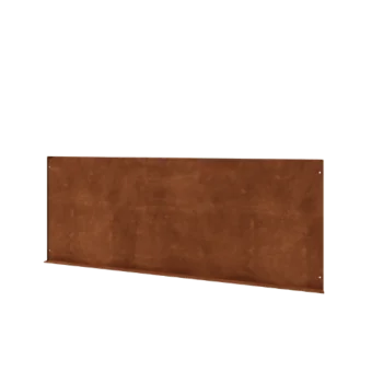 Corten acél díszkerítés V - Panel - 149 x 3 x 60 cm