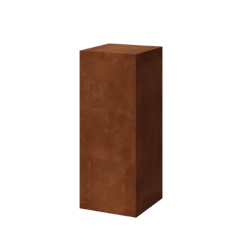 Corten acél talp - Ohio - 40 x 40 x 100 cm