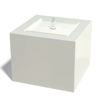 Alumínium szökőkút - Lyra - 50 x 50 x 40 cm