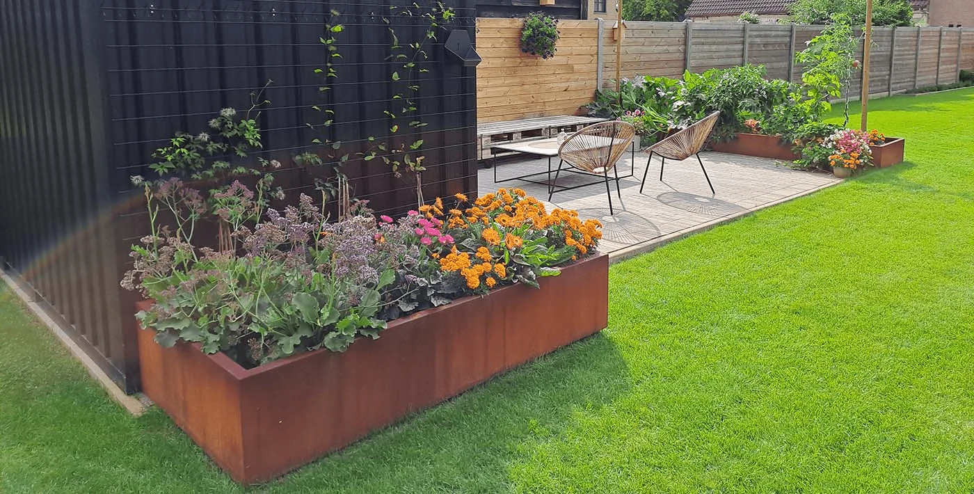 Kis kert berendezése: inspirációk és ötletek