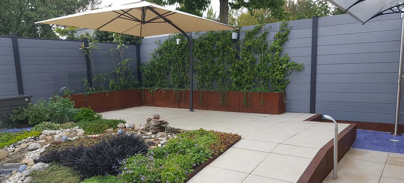 Cortenacél a kertben: modern forradalom a kerttervezésben